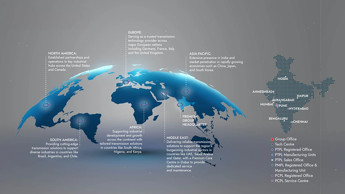 Premium globle map